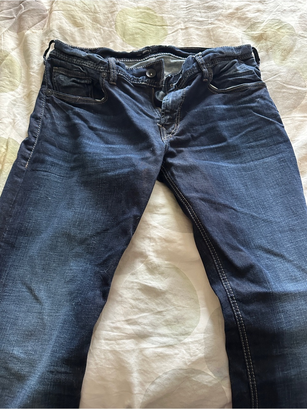 Silver Allan Jeans